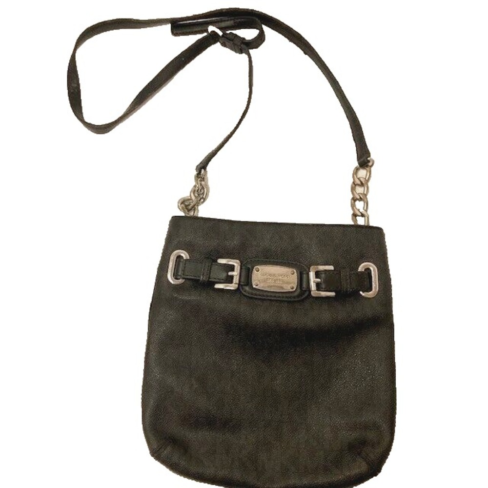 Michael Kors Black Monogram Hamilton‎ Crossbody Bag/Purse